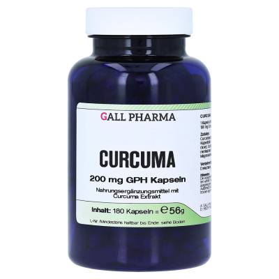 "CURCUMA 200 mg Kapseln 180 Stück" von "Hecht Pharma GmbH"
