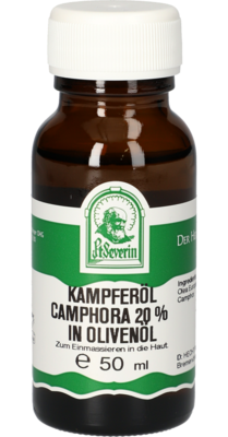 KAMPFER�L Camphora 20% in Oliven�l 50 ml von Hecht-Pharma GmbH
