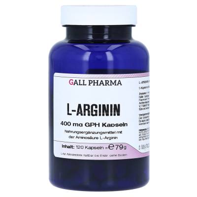 "L-ARGININ 400 mg Kapseln 120 Stück" von "Hecht Pharma GmbH"