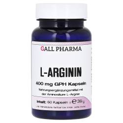 "L-ARGININ 400 mg Kapseln 60 Stück" von "Hecht Pharma GmbH"