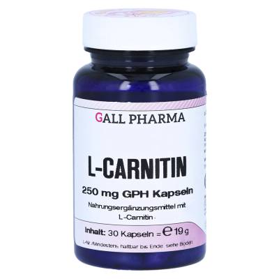 "L-CARNITIN 250 mg Kapseln 30 Stück" von "Hecht Pharma GmbH"