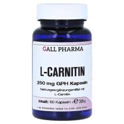 "L-CARNITIN 250 mg Kapseln 60 Stück" von "Hecht Pharma GmbH"