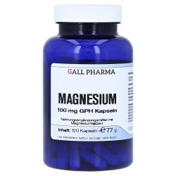 "MAGNESIUM 100 mg GPH Kapseln 120 Stück" von "Hecht Pharma GmbH"