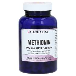 "METHIONIN 500 mg GPH Kapseln 120 Stück" von "Hecht Pharma GmbH"