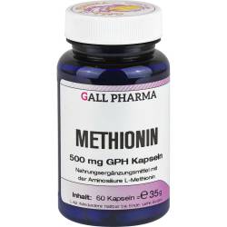 METHIONIN 500 mg GPH Kapseln 60 St Kapseln von Hecht Pharma GmbH
