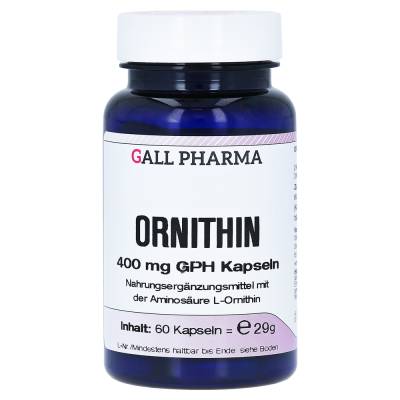 "ORNITHIN 400 mg GPH Kapseln 60 Stück" von "Hecht Pharma GmbH"