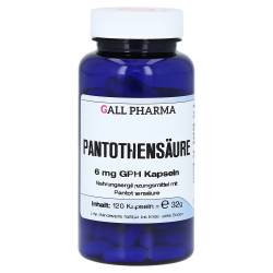 "PANTOTHENSÄURE 6 mg GPH Kapseln 120 Stück" von "Hecht Pharma GmbH"