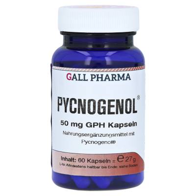 "PYCNOGENOL 50 mg GPH Kapseln 60 Stück" von "Hecht Pharma GmbH"