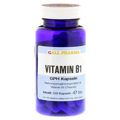 VITAMIN B1 GPH 1,4 mg Kapseln 120 St Kapseln von Hecht Pharma GmbH