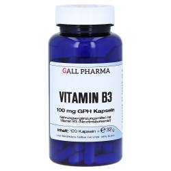 "VITAMIN B3 100 mg GPH Kapseln 120 Stück" von "Hecht Pharma GmbH"