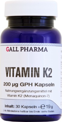 VITAMIN K2 200 µg GPH Kapseln von Hecht Pharma GmbH