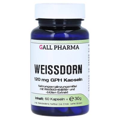 WEISSDORN 120 mg GPH Kapseln 60 St Kapseln von Hecht Pharma GmbH