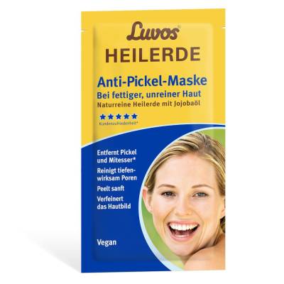 Luvos HEILERDE Anti-Pickel-Maske vegan von Heilerde-Gesellschaft Luvos Just GmbH & Co. KG