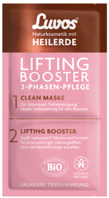 LUVOS Heilerde Lifting Booster&Clean Maske 2+7,5ml 1 P von Heilerde-Gesellschaft Luvos Just GmbH & Co. KG