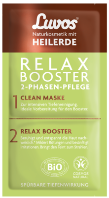 LUVOS Heilerde Relax Booster&Clean Maske 2+7,5ml 1 P von Heilerde-Gesellschaft Luvos Just GmbH & Co. KG