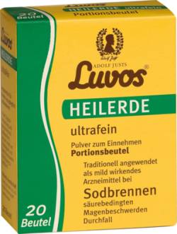 LUVOS Heilerde ultrafein Portionsbeutel 20X6.5 g von Heilerde-Gesellschaft Luvos Just GmbH & Co. KG