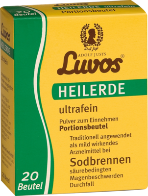 LUVOS Heilerde ultrafein Portionsbeutel 20X6.5 g von Heilerde-Gesellschaft Luvos Just GmbH & Co. KG