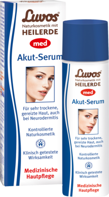 LUVOS Naturkosmetik MED Akutserum 50 ml von Heilerde-Gesellschaft Luvos Just GmbH & Co. KG