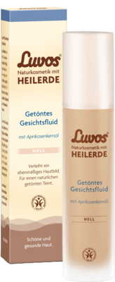 LUVOS Naturkosmetik get�ntes Gesichtsfluid hell 50 ml von Heilerde-Gesellschaft Luvos Just GmbH & Co. KG