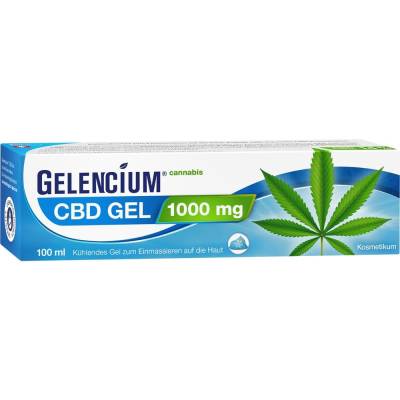 GELENCIUM cannabis CBD GEL 1000 mg von Heilpflanzenwohl GmbH