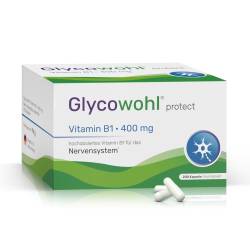 Glycowohl Vitamin B1 Thiamin 400 mg hochdosiert von Heilpflanzenwohl GmbH