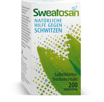 SWEATOSAN �berzogene Tabletten 200 St von Heilpflanzenwohl GmbH