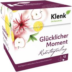 GLÜCKLICHER Moment Tee Pyramidenbeutel 12 X 2.5 g Tee von Heinrich Klenk GmbH & Co. KG