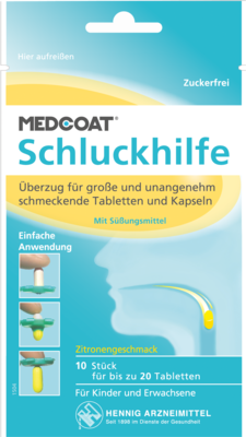 MEDCOAT Schluckhilfe Gel 5.8 g von Hennig Arzneimittel GmbH & Co. KG