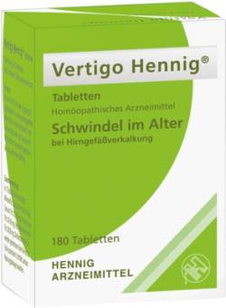 VERTIGO HENNIG von Hennig Arzneimittel GmbH & Co. KG