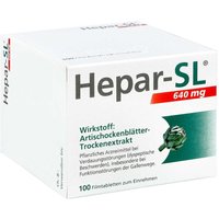 Hepar-SL 640 mg Filmtabletten von Hepar SL