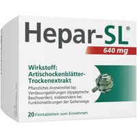 Hepar-SL 640 mg Filmtabletten von Hepar SL
