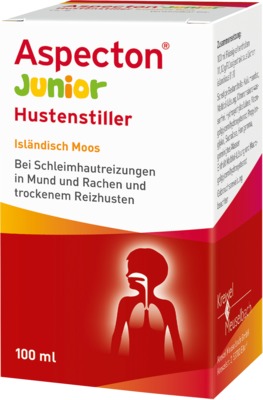 ASPECTON Junior Hustenstiller Isländisch Moos Saft von Hermes Arzneimittel GmbH