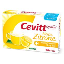 Cevitt immun Heiße Zitrone zuckerfrei von Hermes Arzneimittel GmbH
