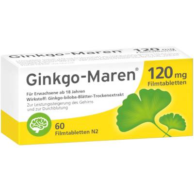 Ginkgo-Maren 120mg von Hermes Arzneimittel GmbH