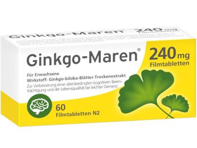 Ginkgo-Maren 240mg von Hermes Arzneimittel GmbH