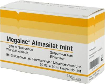 Megalac Almasilat mint Beutel von Hermes Arzneimittel GmbH