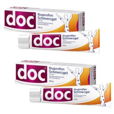 doc Ibuprofen Schmerzgel Doppelpack von Hermes Arzneimittel GmbH
