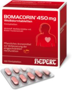 BOMACORIN 450 mg Wei�dorntabletten N 100 St von Hevert Arzneimittel GmbH & Co. KG