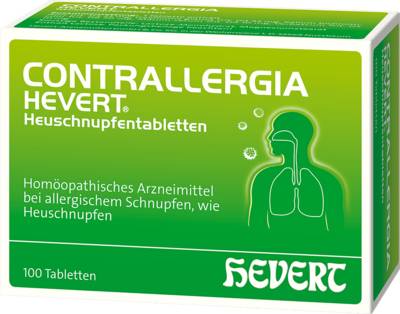 CONTRALLERGIA Hevert Heuschnupfentabletten 100 St von Hevert-Arzneimittel GmbH & Co. KG
