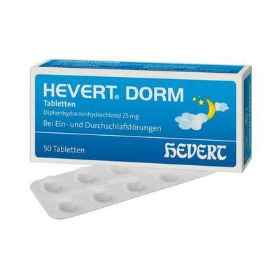 HEVERT DORM Tabletten 50 St von Hevert-Arzneimittel GmbH & Co. KG