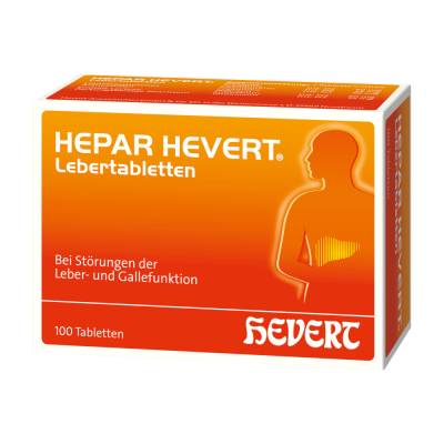 HEPAR HEVERT Lebertabletten von Hevert-Arzneimittel GmbH & Co. KG