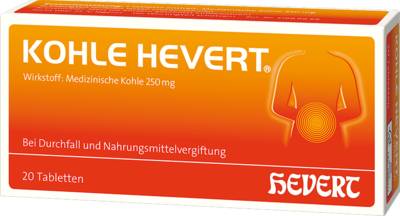 KOHLE Hevert Tabletten 20 St von Hevert-Arzneimittel GmbH & Co. KG