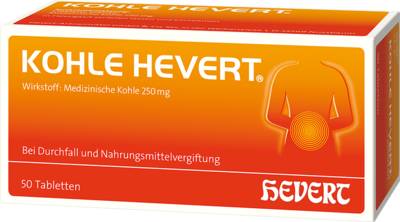 KOHLE Hevert Tabletten 50 St von Hevert-Arzneimittel GmbH & Co. KG