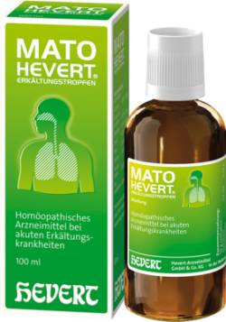 MATO Hevert Erk�ltungstropfen 100 ml von Hevert-Arzneimittel GmbH & Co. KG