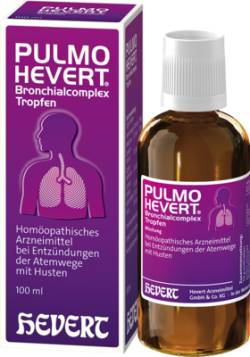 PULMO HEVERT Bronchialcomplex Tropfen 100 ml von Hevert-Arzneimittel GmbH & Co. KG