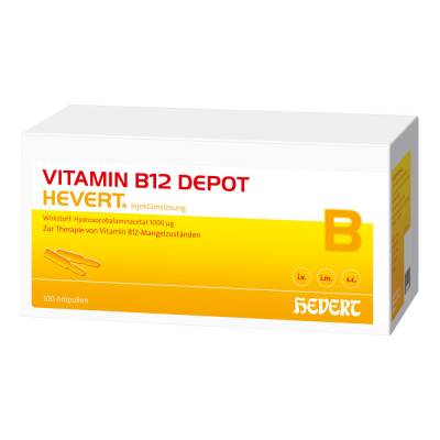 VITAMIN B12 DEPOT HEVERT von Hevert-Arzneimittel GmbH & Co. KG