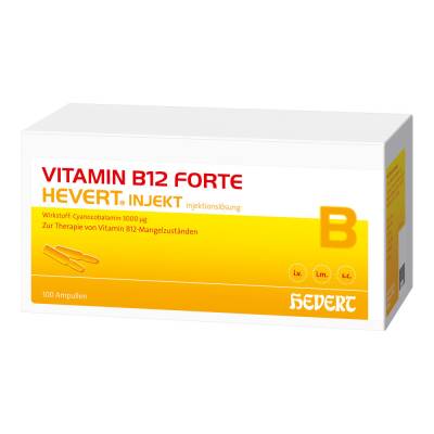 VITAMIN B12 FORTE HEVERT INJEKT von Hevert-Arzneimittel GmbH & Co. KG