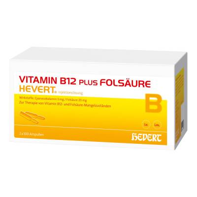 VITAMIN B12 PLUS FOLSÄURE HEVERT von Hevert-Arzneimittel GmbH & Co. KG