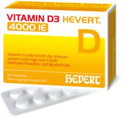 VITAMIN D3 HEVERT 4.000 I.E. Tabletten 18 g von Hevert-Arzneimittel GmbH & Co. KG