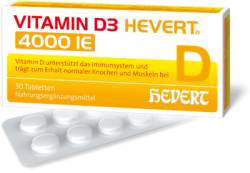 VITAMIN D3 HEVERT 4.000 I.E. Tabletten 6 g von Hevert-Arzneimittel GmbH & Co. KG